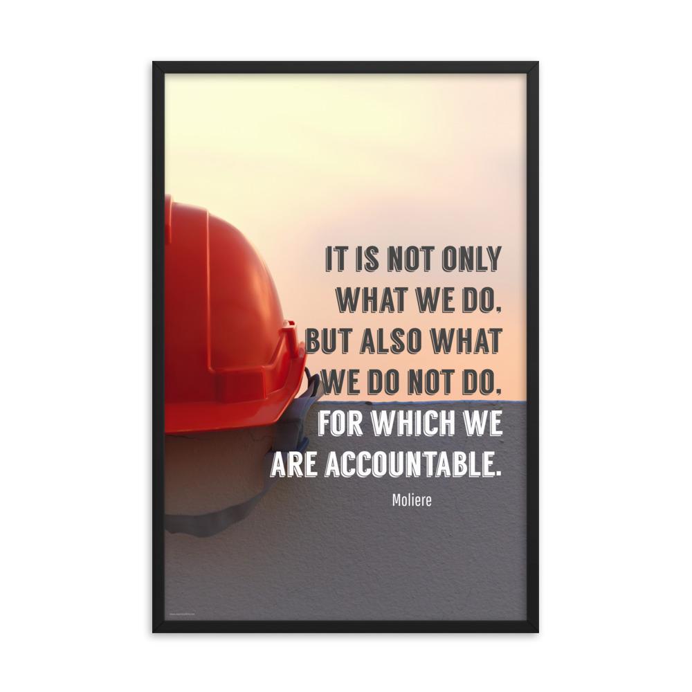Inspire Accountability With This Workplace Safety Poster – Inspire