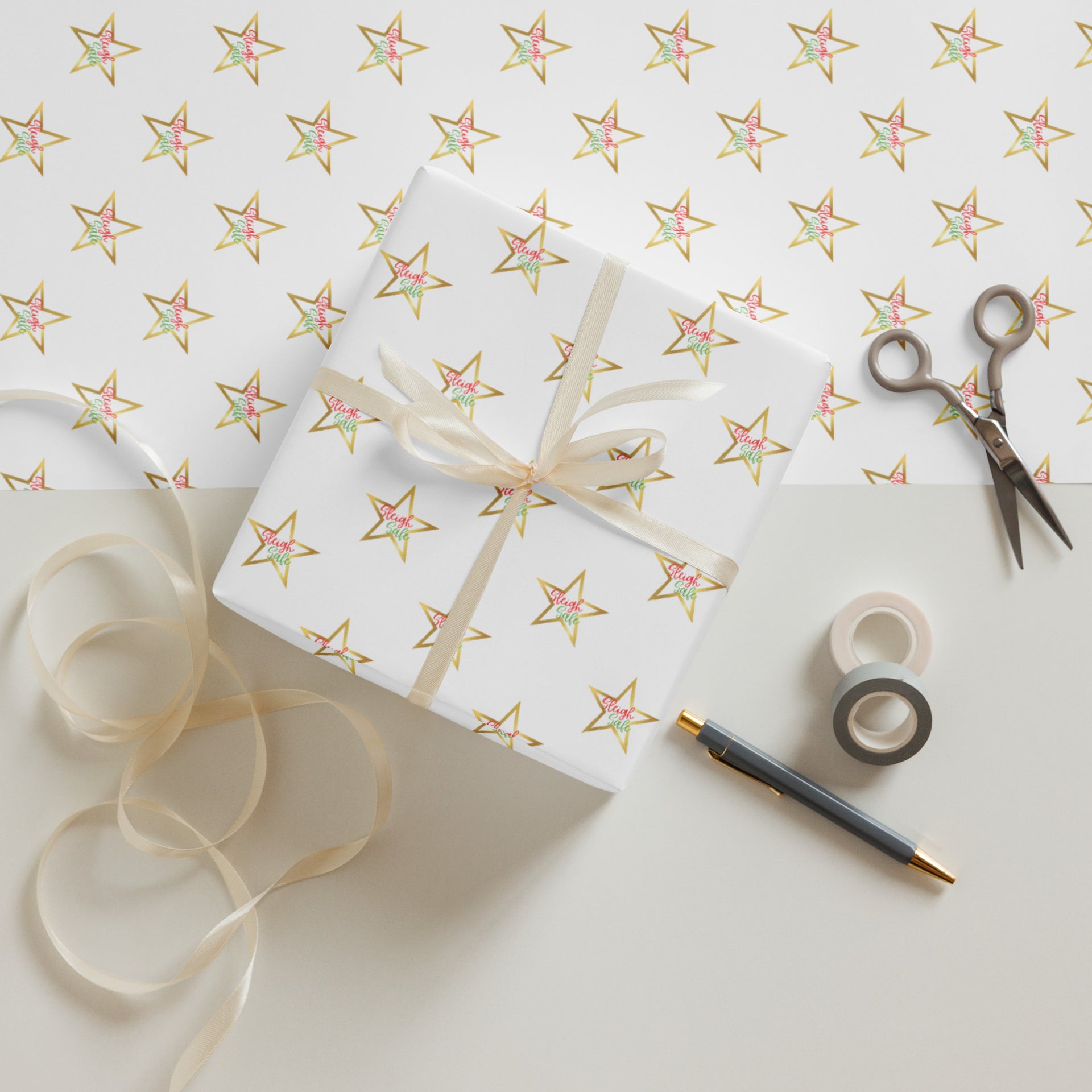 Sleigh Safe - Wrapping Paper Sheets – Inspire Safety