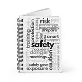 Safety Terms - Spiral Bound Journal