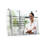 Good Actions - Economy Safety Poster