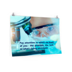 Pay Attention - Economy Safety Poster