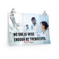 Wise Enough - Economy Safety Poster