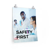 Safety First - Economy Safety Poster