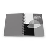 Safety Meeting Notes - Spiral Bound Journal