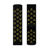Hazard Icons - Black Socks
