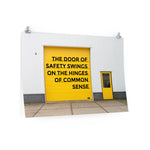 Door of Safety - Economy Safety Poster