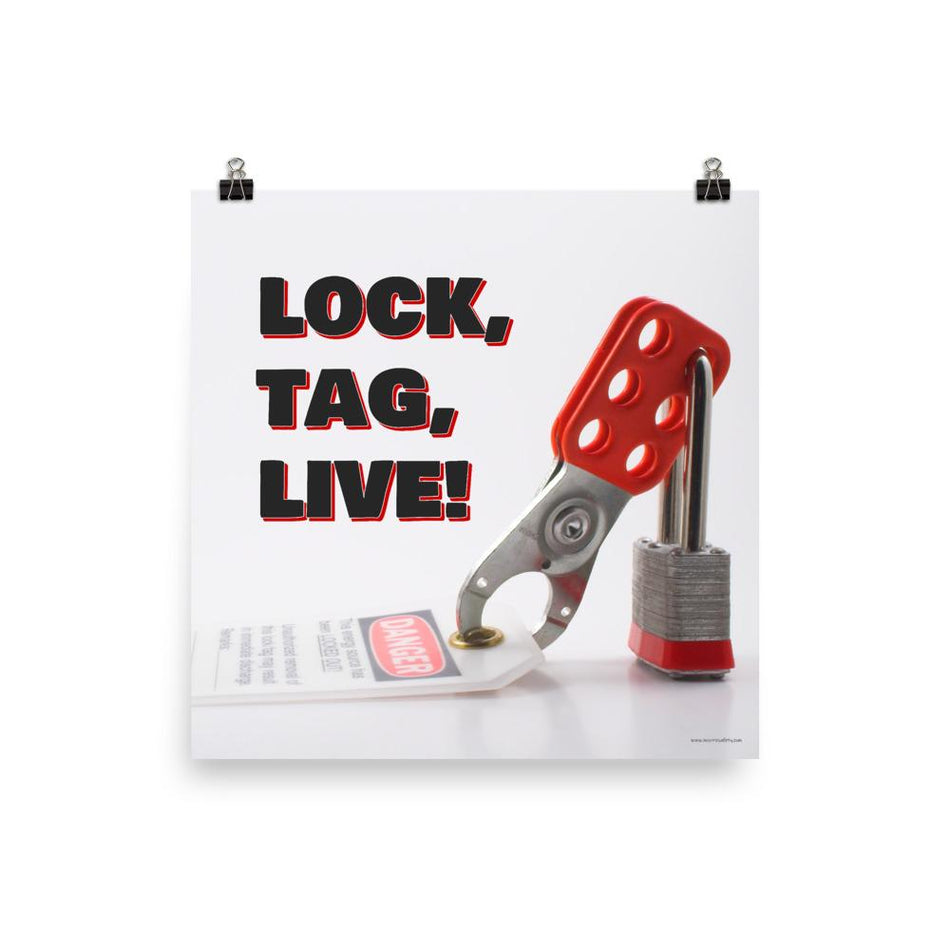Premium Safety Posters – tagged “lockout/tagout” – Inspire Safety