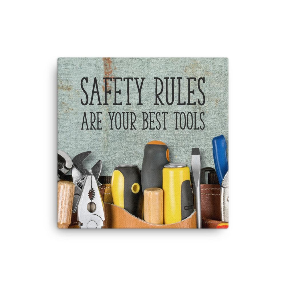 Construction Safety Poster: Rules for a Safe Workspace โ Inspire Safety