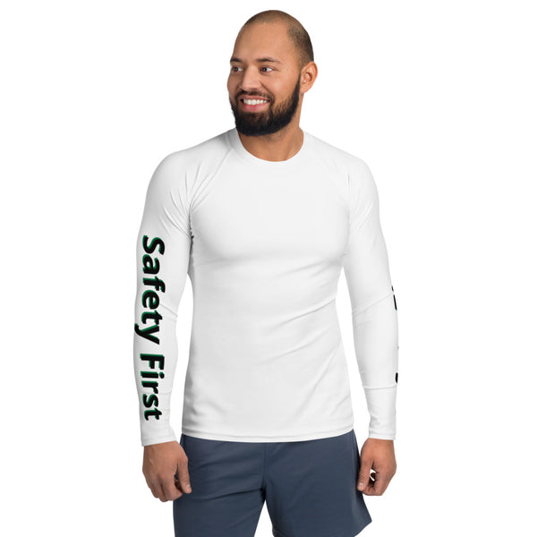 Safety First - Men's Rashguard Longsleeve Shirt