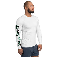 Safety First - Men's Rashguard Longsleeve Shirt
