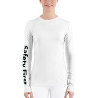 Safety First - Women's Rashguard Longsleeve Shirt