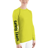 Safety Team - Women's Rashguard Longsleeve Shirt