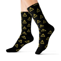 Hazard Icons - Black Socks