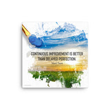 Continuous Improvement - Safety Posters on Canvas