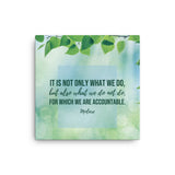 We Are Accountable - Safety Posters on Canvas