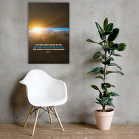 We Are Accountable - Safety Posters on Canvas