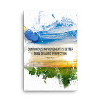 Continuous Improvement - Safety Posters on Canvas