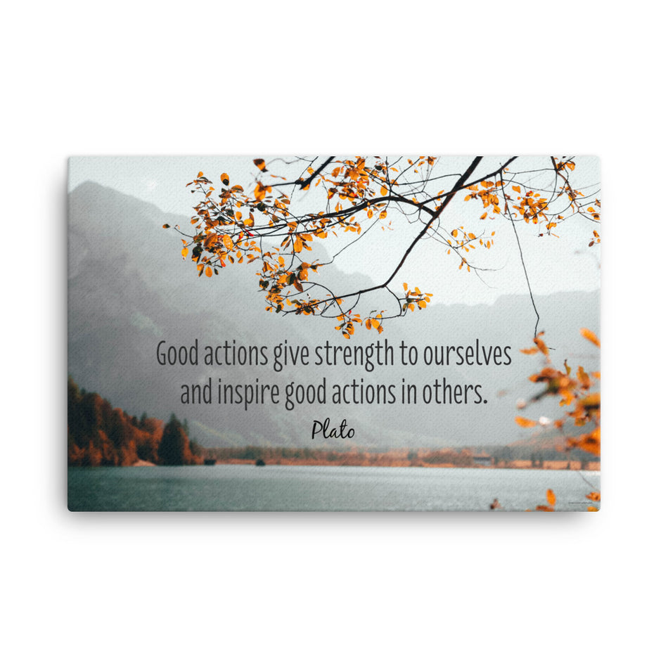 Good Actions - Safety Posters on Canvas