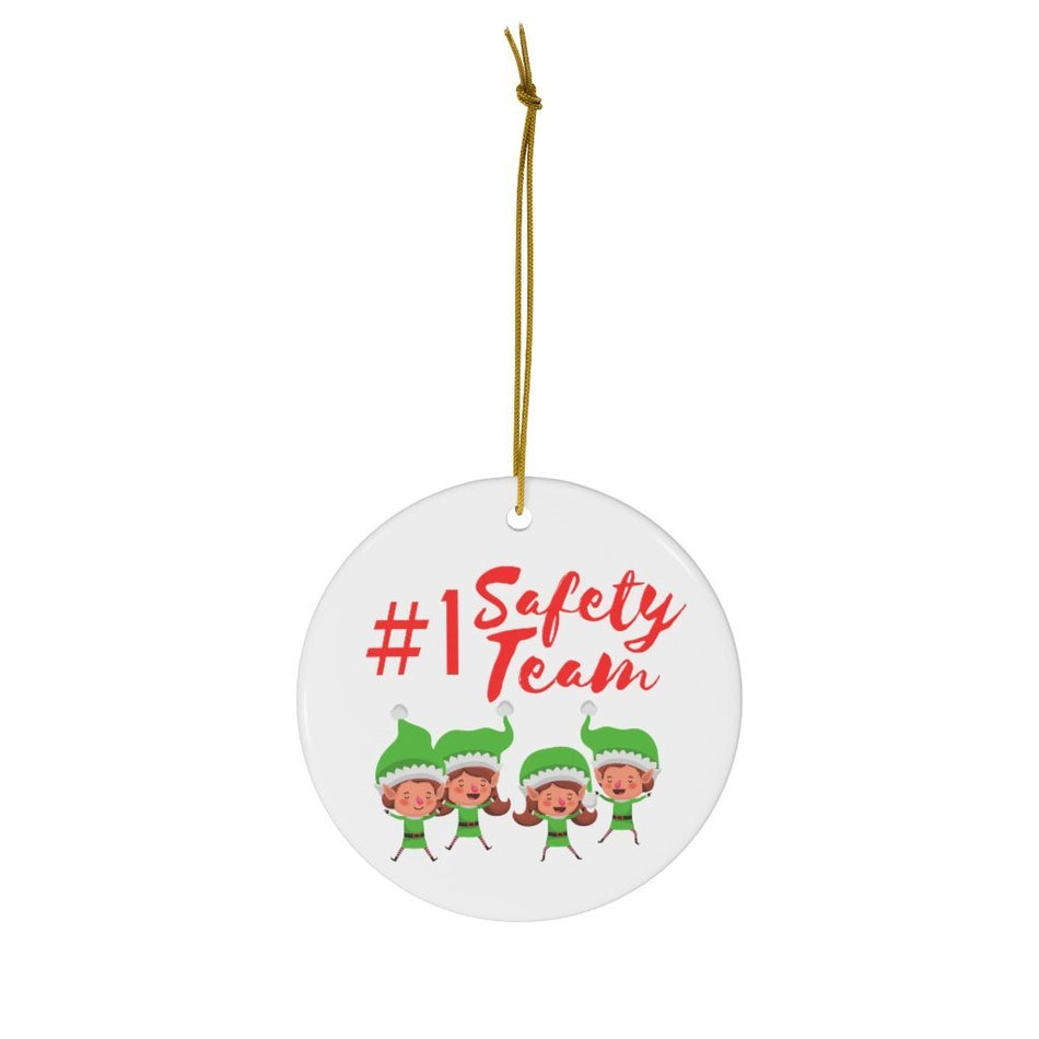 #1 Safety Team - Christmas Ornament