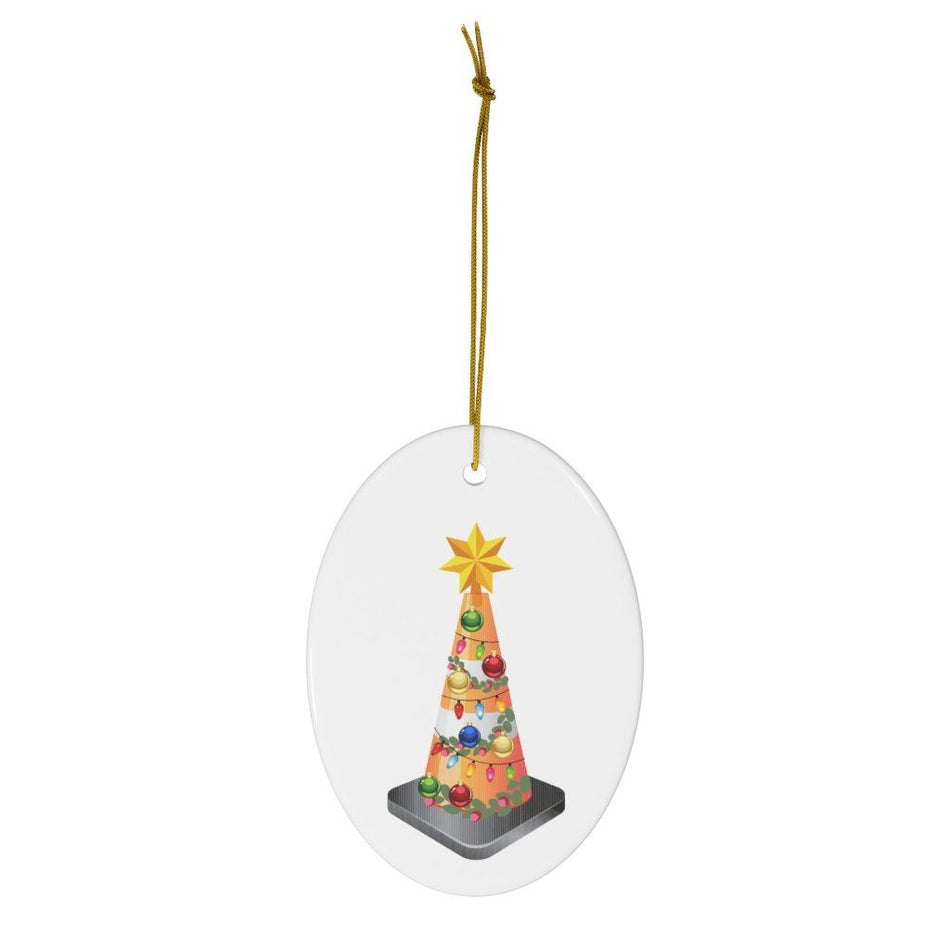 Safety Cone - Christmas Ornament