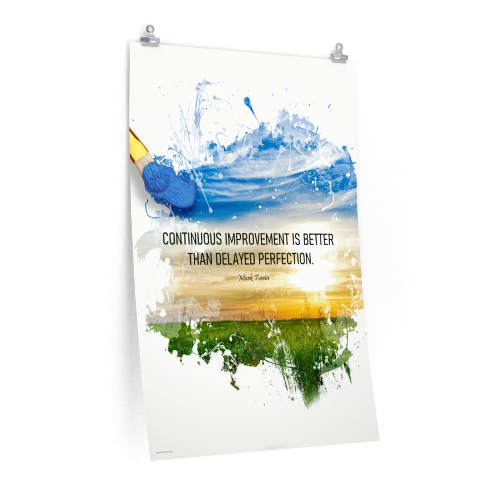 Quality Process Poster Showcase This Workplace Safety Poster for Continuous Improvement ...