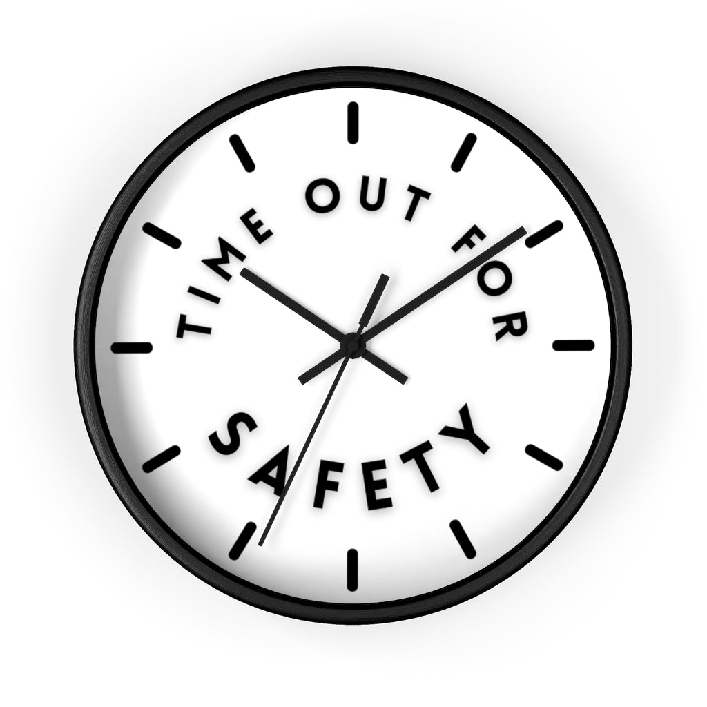 Time Out for Safety - Wall Clock – Inspire Safety