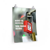 Respect The Unexpected - Economy Safety Poster
