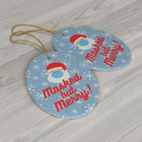 Masked but Merry - Christmas Ornament