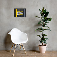 Working Safely - Framed Safety Posters