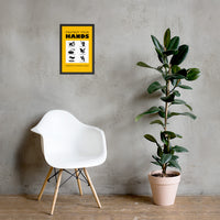 Protect Your Hands - Framed Safety Posters