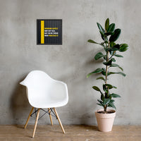 Working Safely - Framed Safety Poster