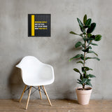 Working Safely - Framed Safety Poster