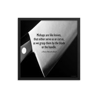 Mishaps - Framed Safety Posters