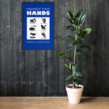 Protect Your Hands - Framed Safety Posters