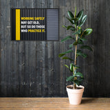 Working Safely - Framed Safety Posters