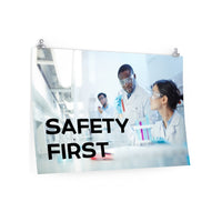 Safety First - Economy Safety Poster