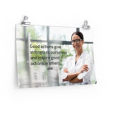 Good Actions - Economy Safety Poster