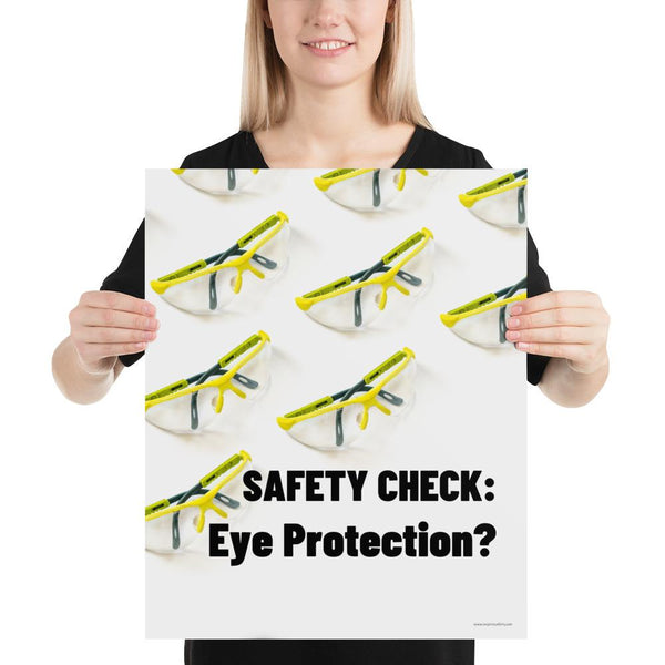 Eye Safety Poster: Promote Workplace Safety With A Powerful Visual Aid ...