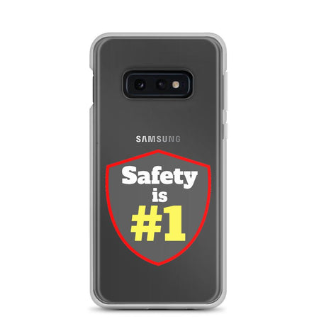 Safety is #1 - Samsung Case Phone Case Inspire Safety Samsung Galaxy S10e 