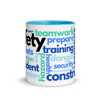 Safety Terms - Ceramic Mug with Color Inside