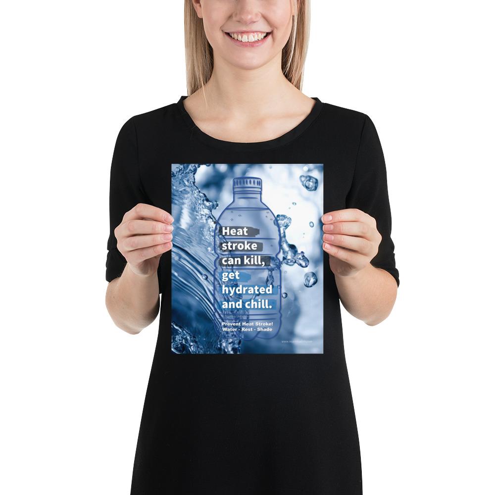 Heat Stress Safety Poster- Prevent Heat Stroke – Inspire Safety