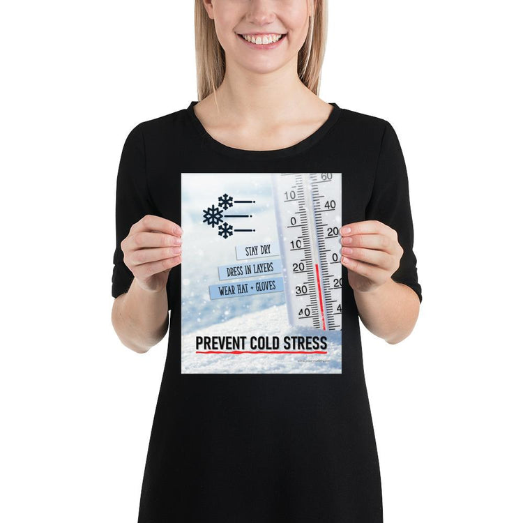 Cold Awareness Winter-Ready Cold Stress Safety Poster for Workplaces – Inspire Safety