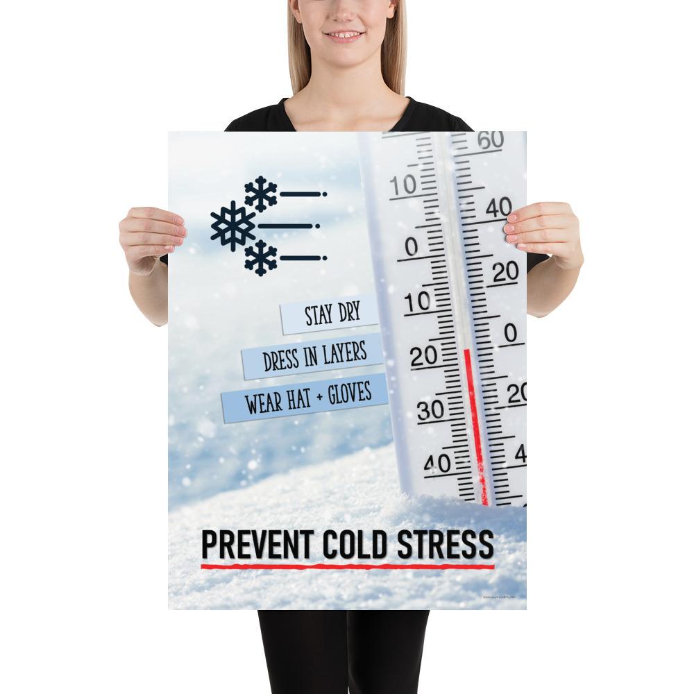 Winter-Ready Cold Stress Safety Poster for Workplaces – Inspire Safety