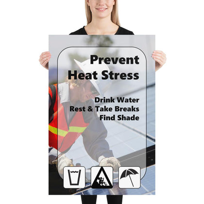 Heat Stress Safety Posters – Inspire Safety