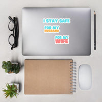 I Stay Safe - Sticker