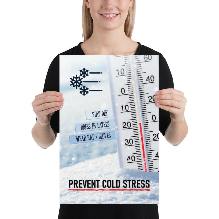 Winter-Ready Cold Stress Safety Poster for Workplaces – Inspire Safety