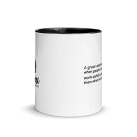 Great Safety Culture - Ceramic Mug with Color Inside Mug Inspire Safety 