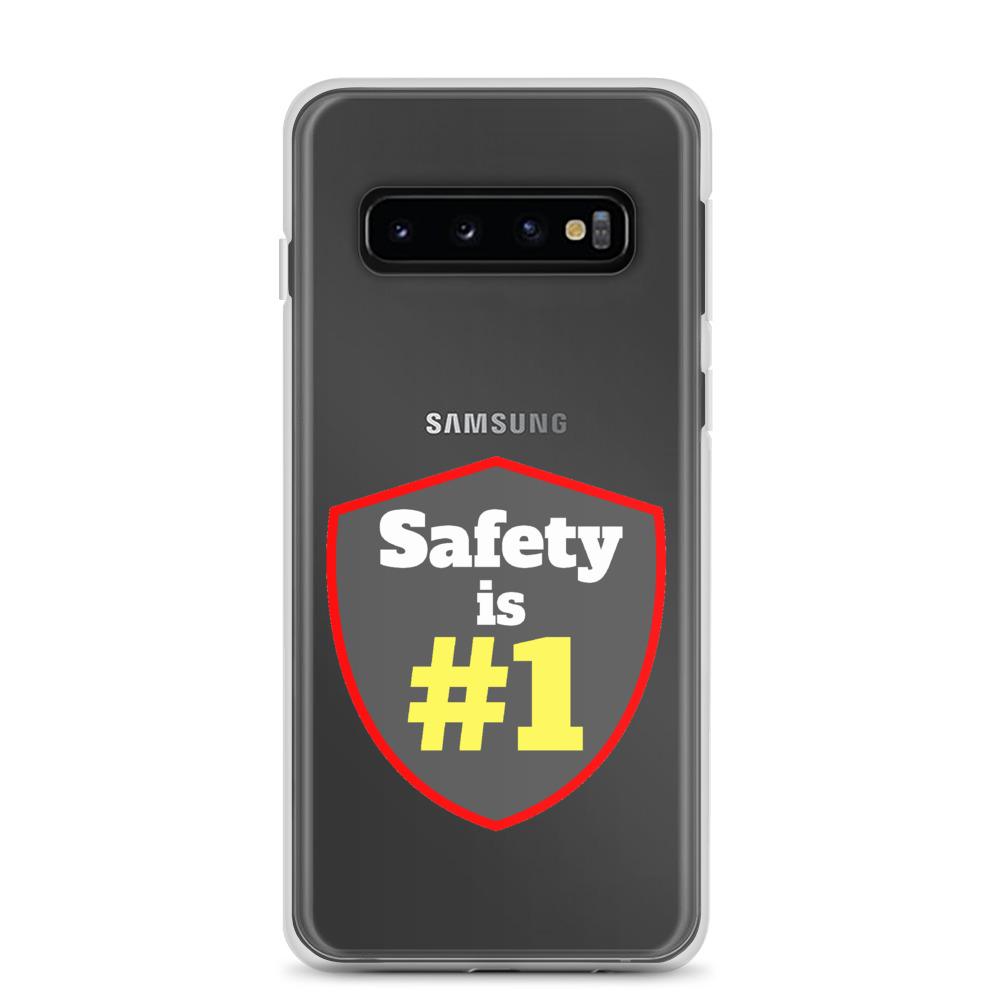 Safety is #1 - Samsung Case Phone Case Inspire Safety Samsung Galaxy S10 