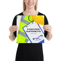 Failing to Prepare - Premium Safety Poster