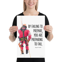 Failing to Prepare - Premium Safety Poster
